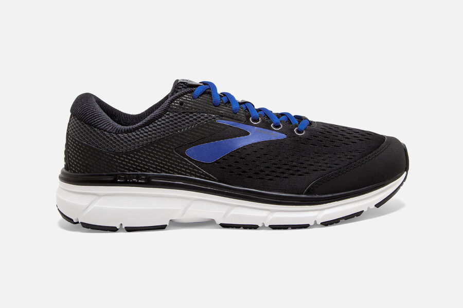Zapatillas Running Brooks Dyad 10 Hombre Negras/Azules Baratas QSOR68574